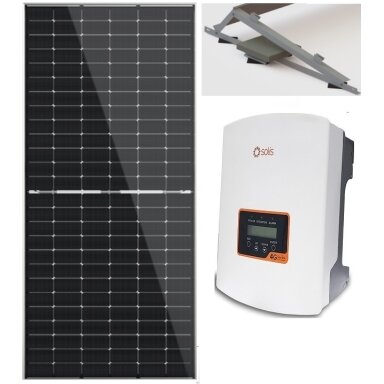 10kW Saulės elektrinės komplektas (be montavimo darbų), plokščiam stogui 10kW Saulės elektrinės komplektas (be montavimo darbų), plokščiam stogui