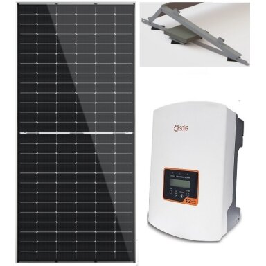 13kW Saulės elektrinės komplektas (be montavimo darbų), plokščiam stogui 13kW Saulės elektrinės komplektas (be montavimo darbų), plokščiam stogui