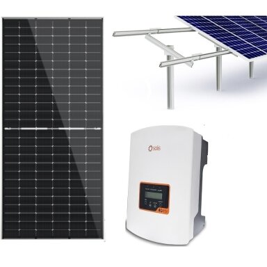 8kW Saulės elektrinės komplektas (be montavimo darbų), montavimui ant žemės 8kW Saulės elektrinės komplektas (be montavimo darbų), montavimui ant žemės