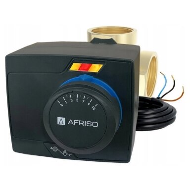 Afriso ARM pavara + 4 krypčių 5/4’’ maišymo vožtuvas, sukamasis Afriso ARM pavara + 4 krypčių 5/4’’ maišymo vožtuvas, sukamasis