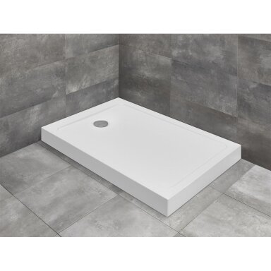 Akrilinis dušo padėklas Radaway Doros F compact, 900x700x120, baltas