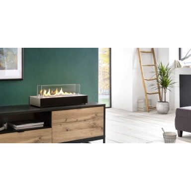 Bio židinys Spartherm Quadra Base, juoda spalva Bio židinys Spartherm Quadra Base, juoda spalva