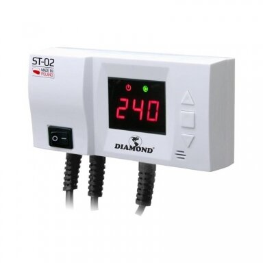 Centrinio šildymo siurblio valdiklis ST-02 LED Centrinio šildymo siurblio valdiklis ST-02 LED