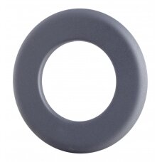 Dekoratyvinis žiedas juodas ROZII 80-CZ (ML)