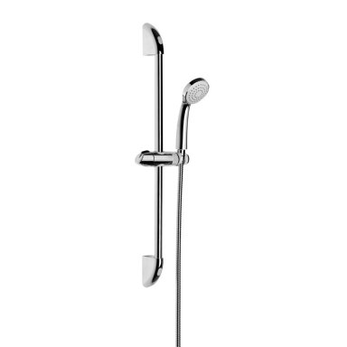 Dušo komplektas RIO L60 cm (rankinis dušas, dušo žarna, stovas), chromas Dušo komplektas RIO L60 cm (rankinis dušas, dušo žarna, stovas), chromas