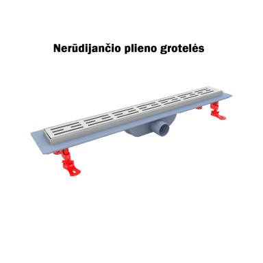 Duso latakas Valtemo su nerudijancio plieno apvadu Duso latakas Valtemo su nerudijancio plieno apvadu