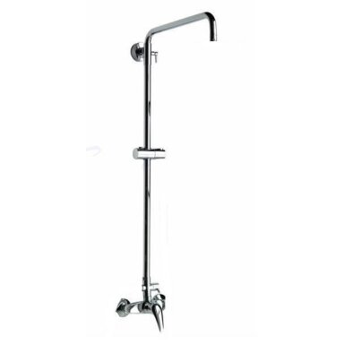 Dušo maišytuvas LYRA su stacionariu dušo stovu , reguliuojamas (H-40cm), be rankinio dušo kompl. ir dušo galvos Dušo maišytuvas LYRA su stacionariu dušo stovu , reguliuojamas (H-40cm), be rankinio dušo kompl. ir dušo galvos