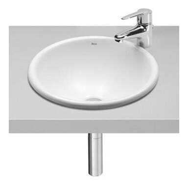 FORO Įmontuojamas praustuvas ø40 cm, be angos maišytuvui