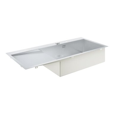 Grohe nerūdijančio plieno plautuvė K1000, 710 x40 cm, dubuo dešinėje Grohe nerūdijančio plieno plautuvė K1000, 710 x40 cm, dubuo dešinėje