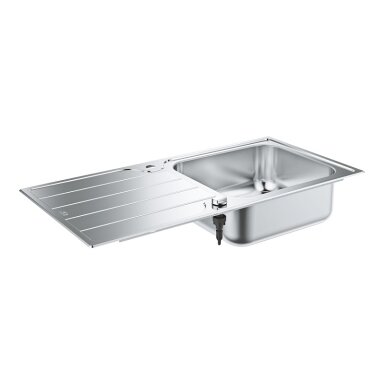 Grohe nerūdijančio plieno plautuvė K500, dubuo 45 x 40 cm Grohe nerūdijančio plieno plautuvė K500, dubuo 45 x 40 cm