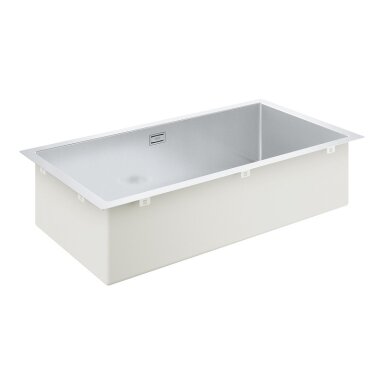 Grohe nerūdijančio plieno plautuvė K700, dubuo 80 x 40 cm Grohe nerūdijančio plieno plautuvė K700, dubuo 80 x 40 cm