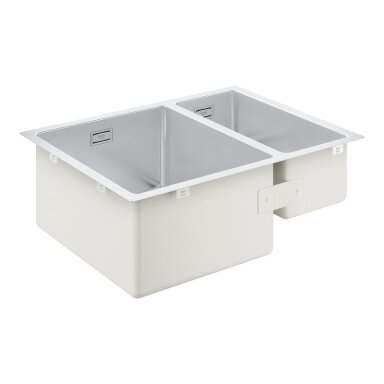 Grohe nerūdijančio plieno plautuvė K700U, dubuo 34 x 40 cm, kairėje Grohe nerūdijančio plieno plautuvė K700U, dubuo 34 x 40 cm, kairėje