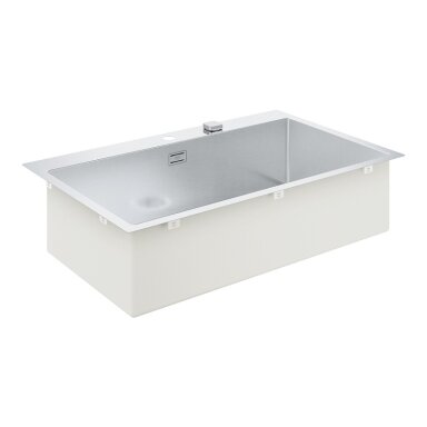 Grohe nerūdijančio plieno plautuvė K800, dubuo 79 x 40 cm Grohe nerūdijančio plieno plautuvė K800, dubuo 79 x 40 cm