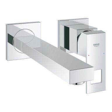 Grohe praustuvo maišytuvas Eurocube iš sienos, 2 dalių, M dydis, chromas Grohe praustuvo maišytuvas Eurocube iš sienos, 2 dalių, M dydis, chromas