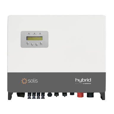 Hibridinis inverteris Solis 6 kW trifazis, 2 MPP žiedai, 97,7% efektyvumas Hibridinis inverteris Solis 6 kW trifazis, 2 MPP žiedai, 97,7% efektyvumas