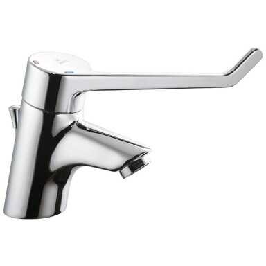 Ideal Standard Ceraplus praustuvo maišytuvas 18cm svirtimi, su dugno vožtuvu Ideal Standard Ceraplus praustuvo maišytuvas 18cm svirtimi, su dugno vožtuvu
