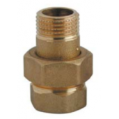 Išardomas sujungimas br 1/2" tiesus su plokščia tarpine Išardomas sujungimas br 1/2" tiesus su plokščia tarpine
