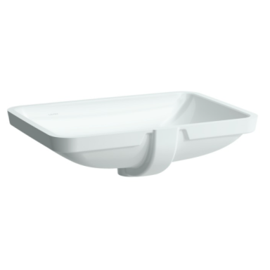 Iš apačios įmontuojamas praustuvas 55x38 cm PRO S, be angos maišytuvui, nešlifuotas, baltas, LCC danga Iš apačios įmontuojamas praustuvas 55x38 cm PRO S, be angos maišytuvui, nešlifuotas, baltas, LCC danga