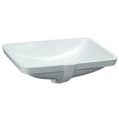 Iš apačios įmontuojamas praustuvas PRO S (dubuo 49x36cm) be angos maišytuvui, su montavimo rinkiniu 8.9296.3 Iš apačios įmontuojamas praustuvas PRO S (dubuo 49x36cm) be angos maišytuvui, su montavimo rinkiniu 8.9296.3