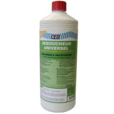 Kanalizacijos valymo priemonė "Deboucheur Professionnel",1 L. (875111) Kanalizacijos valymo priemonė "Deboucheur Professionnel",1 L. (875111)