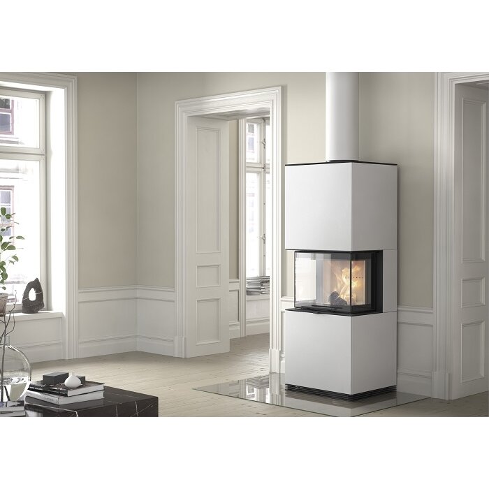 Krosnelė CONTURA CI60, baltos spalvos plieno apdaila 2