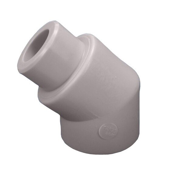 Lituojama redukuota alkūnė v/i, 25 mm 45° Lituojama redukuota alkūnė v/i, 25 mm 45°