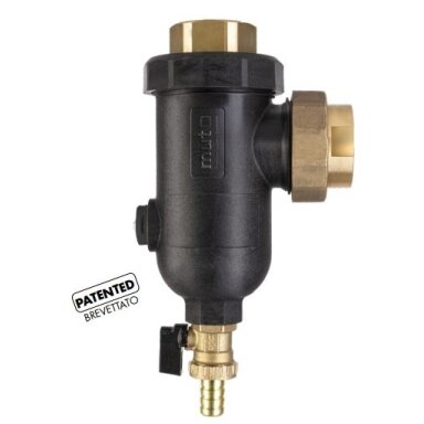 Magnetinis šildymo sistemos filtras 1 1/4" / 1 1/4" KVS 12, DF Magnum FF, montavimas kampu Magnetinis šildymo sistemos filtras 1 1/4" / 1 1/4" KVS 12, DF Magnum FF, montavimas kampu