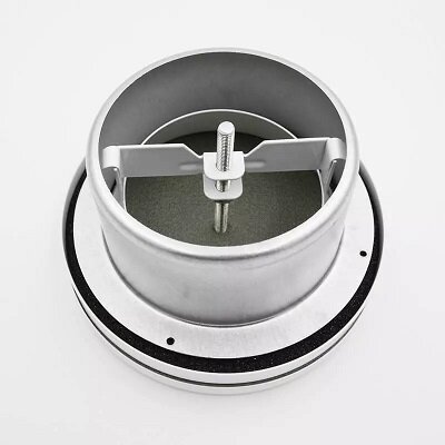 Metalinis difuzorius SVSC skand. oro padavimui d160mm su tvirt. žiedu 1 Metalinis difuzorius SVSC skand. oro padavimui d160mm su tvirt. žiedu 1