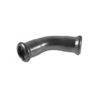 Nerūd. plieno KAN-therm Inox pres. alkūnė 35x45', v/v Nerūd. plieno KAN-therm Inox pres. alkūnė 35x45', v/v