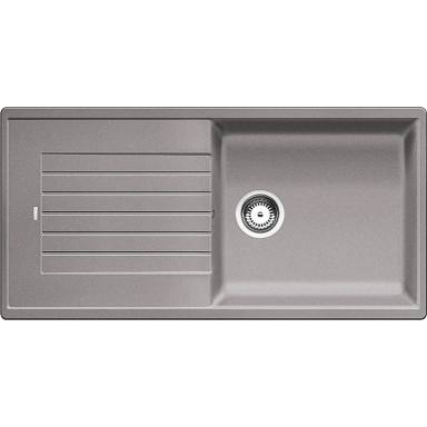 Plautuvė BLANCOZIA XL 6S, 1000x500 mm, aliuminio metalinės spalvos Plautuvė BLANCOZIA XL 6S, 1000x500 mm, aliuminio metalinės spalvos