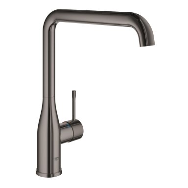 Plautuvės maišytuvas Grohe Essence, brushed hard graphite spalva Plautuvės maišytuvas Grohe Essence, brushed hard graphite spalva