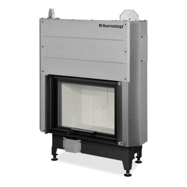 Plieninis židinio ugniakuras Romotop KV HEAT H3LE01 66.50.01 su pakeliamomis durimis Plieninis židinio ugniakuras Romotop KV HEAT H3LE01 66.50.01 su pakeliamomis durimis