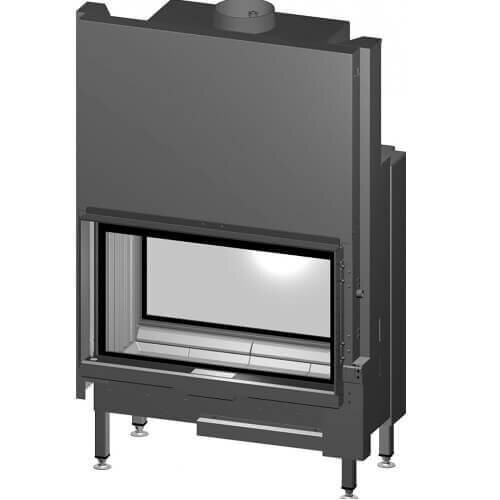 Plieninis židinio ugniakuras Spartherm Varia FD-87h, su dviem fasadais Plieninis židinio ugniakuras Spartherm Varia FD-87h, su dviem fasadais
