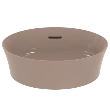 Praustuvas montuojamas ant stalviršio Ideal Standard Ipalyss 40 cm, su perlaja, su dugno vožtuvu, Kashmir Praustuvas montuojamas ant stalviršio Ideal Standard Ipalyss 40 cm, su perlaja, su dugno vožtuvu, Kashmir