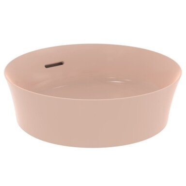 Praustuvas montuojamas ant stalviršio Ideal Standard Ipalyss 40 cm, su perlaja, su dugno vožtuvu, Nude Praustuvas montuojamas ant stalviršio Ideal Standard Ipalyss 40 cm, su perlaja, su dugno vožtuvu, Nude