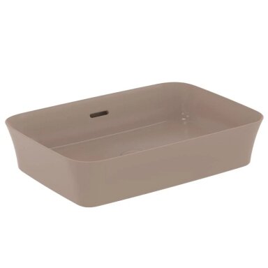 Praustuvas montuojamas ant stalviršio Ideal Standard Ipalyss 55x38 cm, su perlaja, su dugno vožtuvu, Kashmir Praustuvas montuojamas ant stalviršio Ideal Standard Ipalyss 55x38 cm, su perlaja, su dugno vožtuvu, Kashmir