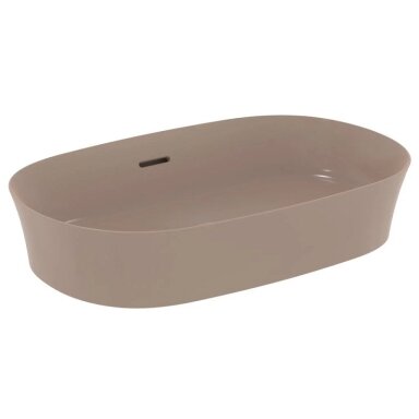 Praustuvas montuojamas ant stalviršio Ideal Standard Ipalyss 60x38 cm, su perlaja, su dugno vožtuvu, Kashmir Praustuvas montuojamas ant stalviršio Ideal Standard Ipalyss 60x38 cm, su perlaja, su dugno vožtuvu, Kashmir