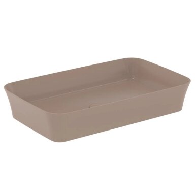 Praustuvas montuojamas ant stalviršio Ideal Standard Ipalyss 65x40 cm, be perlajos, su dugno vožtuvu, Kashmir Praustuvas montuojamas ant stalviršio Ideal Standard Ipalyss 65x40 cm, be perlajos, su dugno vožtuvu, Kashmir