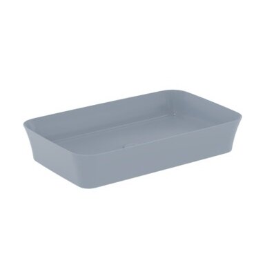 Praustuvas montuojamas ant stalviršio Ideal Standard Ipalyss 65x40 cm, be perlajos, su dugno vožtuvu, Powder Blue Praustuvas montuojamas ant stalviršio Ideal Standard Ipalyss 65x40 cm, be perlajos, su dugno vožtuvu, Powder Blue