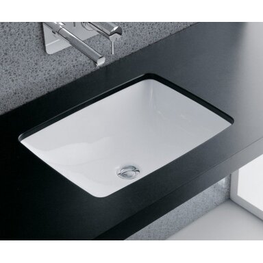 Praustuvas PRO S, 600 x 400 x 170 mm, iš apačios įmontuojamas, baltas Praustuvas PRO S, 600 x 400 x 170 mm, iš apačios įmontuojamas, baltas
