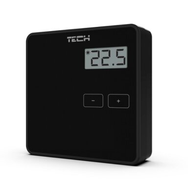 Programuojamas radiobanginis patalpos termostatas Tech EU-294-V2 juodas Programuojamas radiobanginis patalpos termostatas Tech EU-294-V2 juodas