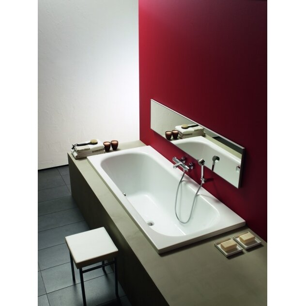 PRO vonia 170x75 cm laisvai statoma,su alium.rėmu 185 ltr 1