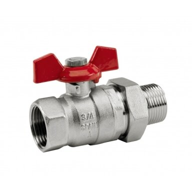 SENA ventilis su antgaliu 3/4" v/i trumpa rankena (154104) SENA ventilis su antgaliu 3/4" v/i trumpa rankena (154104)