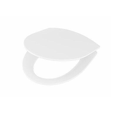 Unitazo dangtis Inspira Art su soft close funkcija, baltas su baltais lankstais Unitazo dangtis Inspira Art su soft close funkcija, baltas su baltais lankstais