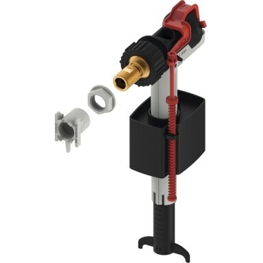 Universalus vandens užpildymo mechanizmas 3/8" šoninis, WC potinkiniams ir keraminiams bakeliams Universalus vandens užpildymo mechanizmas 3/8" šoninis, WC potinkiniams ir keraminiams bakeliams