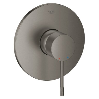 Virštinkinė dušo maišytuvo dalis Grohe Essence, brushed hard graphit Virštinkinė dušo maišytuvo dalis Grohe Essence, brushed hard graphit