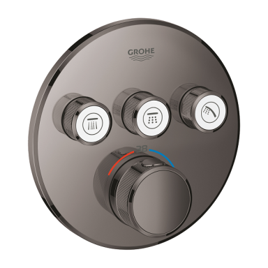 Virštinkinė maišytuvo SmartControl dalis, 3 valdikliai, hard graphite spalva Virštinkinė maišytuvo SmartControl dalis, 3 valdikliai, hard graphite spalva