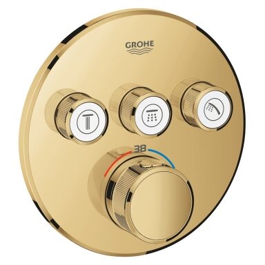 Virštinkinė maišytuvo SmartControl dalis, 3 valdikliai, spalva cool sunrise Virštinkinė maišytuvo SmartControl dalis, 3 valdikliai, spalva cool sunrise